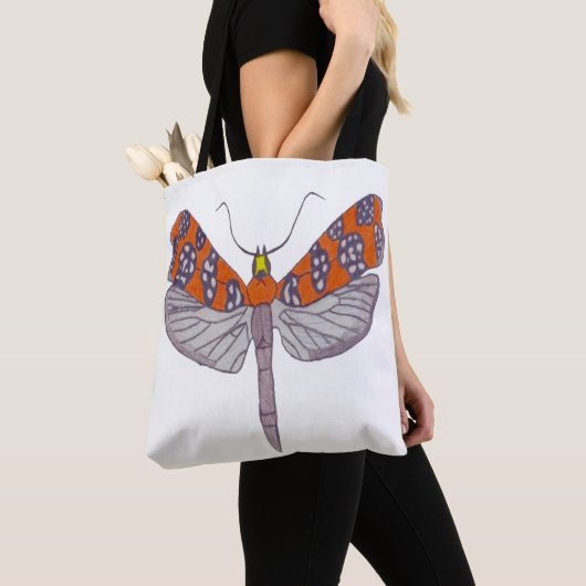 All-Over Tote - Ailanthus Mot (wit) Bag (Dichtbij)