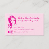 All Pink Custom Loyalty Kaart Visitekaartje (Voorkant)