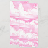 All Pink Festive Bewolkte Decor (Voorkant / Achterkant)