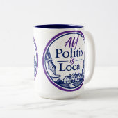 All Politix is Local Logo Mok (Voorkant rechts)