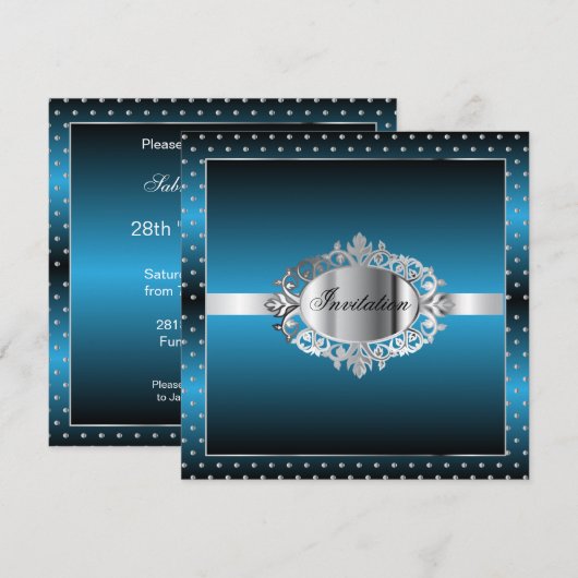 All Purpose Party-viering | DIY-tekst Kaart (Voorkant / Achterkant)