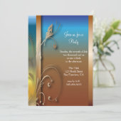 All Purpose Party-viering | DIY-tekst Kaart (Staand voorkant)