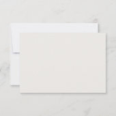 All Purpose Winter White-reactiekaart RSVP Kaartje (Achterkant)