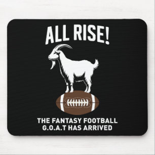 All Rise The Fantasy Football Goat komt eraan Muismat