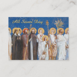 All Saints’ Day Catholic Prayer Card Plaatskaartje