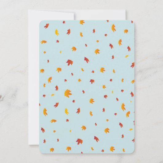 All Saints Day Kostuum Party Uitnodiging (Achterkant)