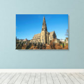 All Saints Kerk, Salterhebble Canvas Afdruk (Insitu (Houten vloer))