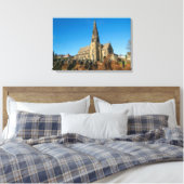 All Saints Kerk, Salterhebble Canvas Afdruk (Insitu (Slaapkamer))