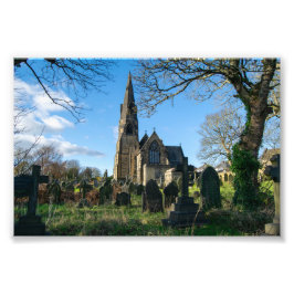 All Saints Kerk, Salterhebble Foto Afdruk