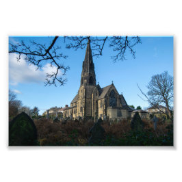 All Saints Kerk, Salterhebble Foto Afdruk