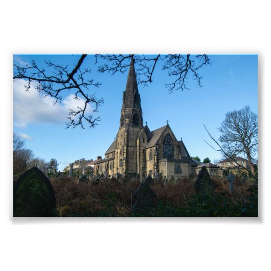 All Saints Kerk, Salterhebble Foto Afdruk (Voorkant)