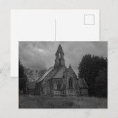 All Saints Kerk, Whitley Briefkaart (Voorkant / Achterkant)