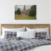 All Saints Kerk, Whitley Canvas Afdruk (Insitu (Slaapkamer))