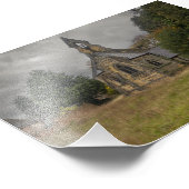 All Saints Kerk, Whitley Foto Afdruk (Hoek)