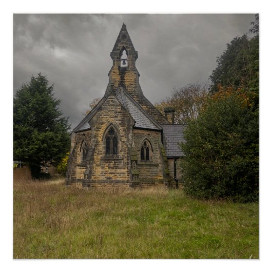 All Saints Kerk, Whitley Perfect Poster (Voorkant)
