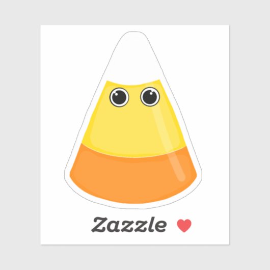 All-see Candy Corn Sticker (Vel)