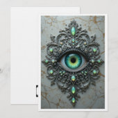 All Seeing Eye Brochekaart Bedankkaart (Voorkant / Achterkant)