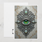 All Seeing Eye Brochekaart Bedankkaart (Voorkant / Achterkant)