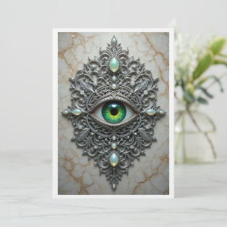 All Seeing Eye Brochekaart Bedankkaart