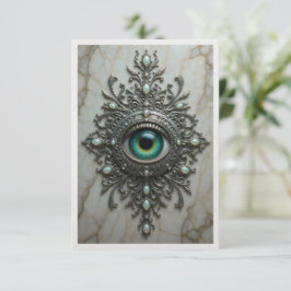 All Seeing Eye Brooch Card Bedankkaart