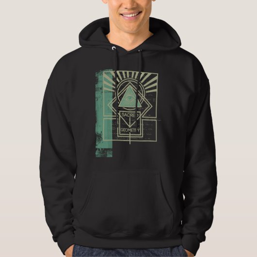 All-Seeing Eye Conspiracy Theories Ancient Illumin Hoodie (Voorkant)