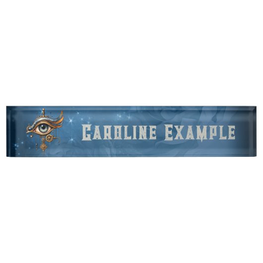 All-Seeing Eye of the Universe  Naambordje (Voorkant)