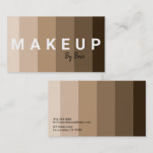 All Shades Foundation Skin Make Up Artiest Visitekaartje (Voorkant / Achterkant)