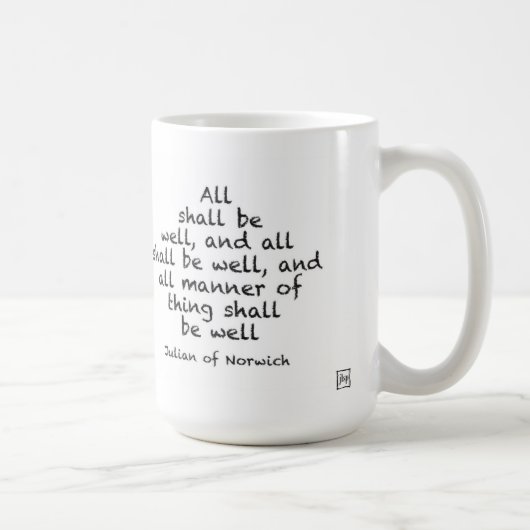 All shall be well mug koffiemok (Rechts)