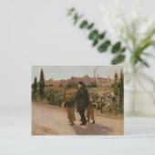 All Souls' Day, c.1882 Briefkaart (Staand voorkant)