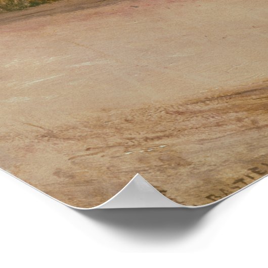 All Souls' Day, c.1882 Poster (Hoek)