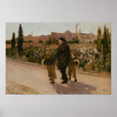 All Souls' Day, c.1882 Poster (Voorkant)