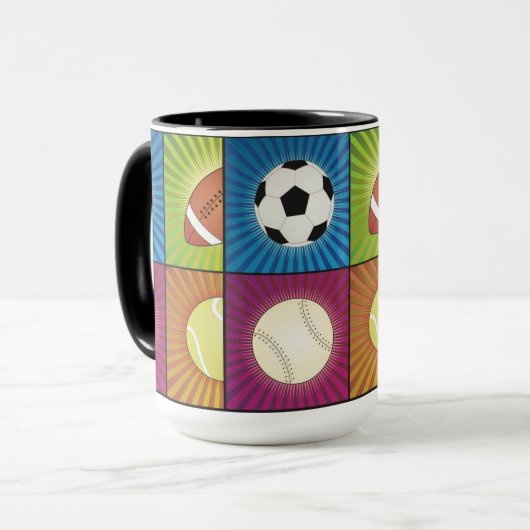 ALL-SPORTS Coffee-Mok Mok (Voorkant links)