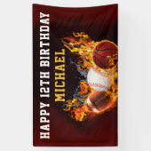 All-Sports verjaardagsfeestbanner | All-Sports col Spandoek (Verticaal)