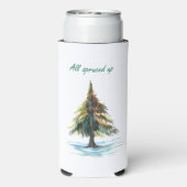 All spruced up seltzer blikjeskoeler (Seltzer Achterkant)