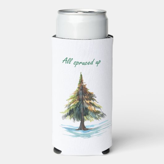 All spruced up seltzer blikjeskoeler (Seltzer Voorkant)