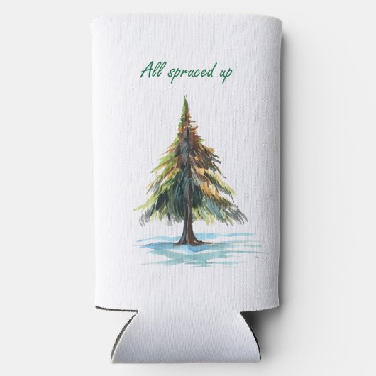 All spruced up seltzer blikjeskoeler (Achterkant)