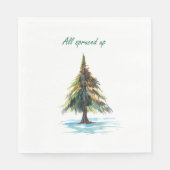 All spruced up servet (Voorkant)