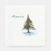 All spruced up servet (Voorkant)