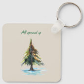 All spruced up sleutelhanger (Achterkant)