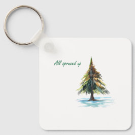 All spruced up sleutelhanger