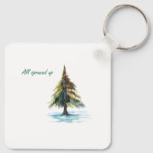 All spruced up sleutelhanger (Achterkant)