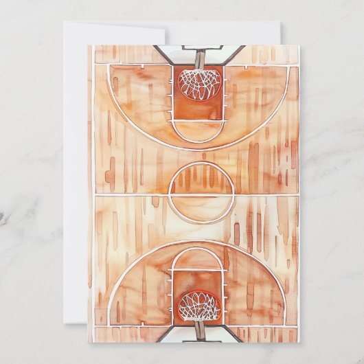 All Star 1e verjaardag | Basketbal Champ Verjaarda Kaart (Achterkant)