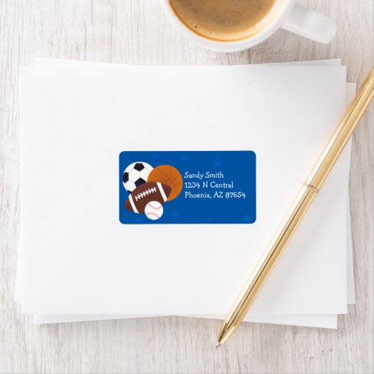 All-Star adresetiketten Etiket (Insitu)