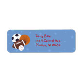 All-Star adresetiketten Etiket (Voorkant)