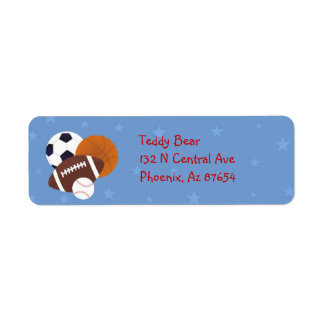 All-Star adresetiketten Etiket