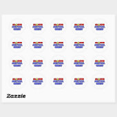All Star Analytische Chemicus Ronde Sticker (Vel)