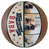 All-Star Baba Custom Photo Grandpa Basketbal (Verticaal)