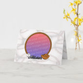 All Star Baseball Foto Lijst Kaart (Gele Bloem)