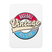 All Star Baseball-logo Magneet (Verticaal)