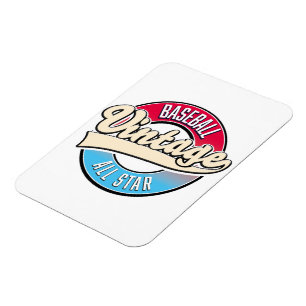 All Star Baseball-logo Magneet